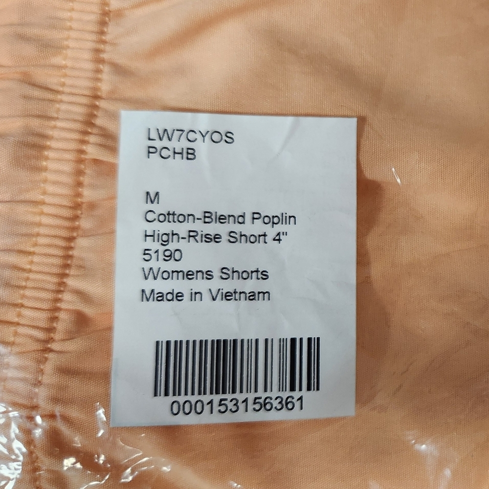 Lululemon Cotton-Blend Poplin High-Rise Short 4" - Picture 8 of 9